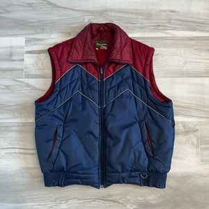 Vintage 90s Horizon Puffer Vest Large